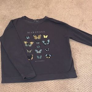 Target butterfly pullover